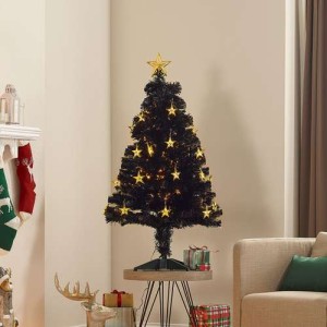 4ft Midnight Star Fibre Optic Artificial Christmas Tree 4ft Midnight Star Fibre Optic Artificial Christmas Tree