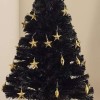 4ft Midnight Star Fibre Optic Artificial Christmas Tree