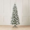 5ft Snowy Slim Balsam Fir Artificial Christmas Tree