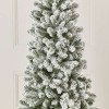5ft Snowy Slim Balsam Fir Artificial Christmas Tree