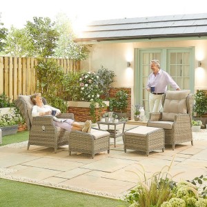 Nova Garden Furniture Oyster 5 Piece Lounge set Nova Garden Furniture Oyster 5 Piece Lounge set