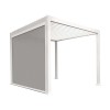 Nova Garden Furniture White Pull Down Screen for Titan 3m Pergolas