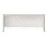 Nova Garden Furniture White Pull Down Screen for Titan 4m Pergolas