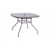 Royalcraft Rio 4 Seater Stacking Dining Set including parasol
