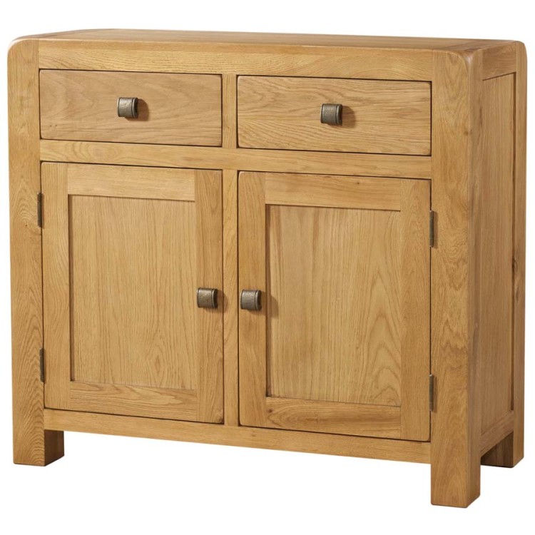 Ayr Oak Sideboard 2 drawer 2 door