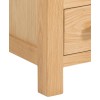 Divine Furniture Dortmund Furniture Oak Large Corner TV Unit