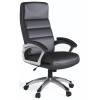 Alphason Furniture Roseville Black Leather Office Chair