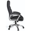 Alphason Furniture Roseville Black Leather Office Chair