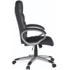 Alphason Furniture Hampton Black Leather Office Chair