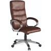 Alphason Furniture Hampton Brown Leather Office Chair