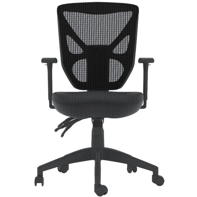 Alphason Furniture Hudson Black Mesh Office Chair