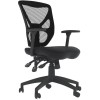 Alphason Furniture Hudson Black Mesh Office Chair