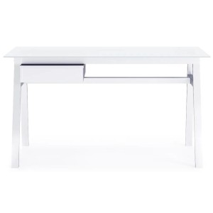 Alphason Furniture Richmond White Glass Top Desk Alphason Furniture Richmond White Glass Top Desk