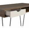Novogratz Furniture Concord Brown Oak Desk with Storage