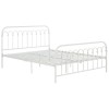 Novogratz Furniture Bright Pop White Metal Double Bed