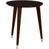 Novogratz Furniture Kennington Espresso End Table