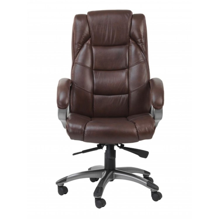 Alphason Furniture Northland Brown High Back Leather Executive Chair