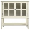 Franklin Wooden Furniture White 2 Door Storage Cabinet 7915013COMUK