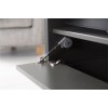 Alphason Furniture Carbon Grey Open Shelf TV Stand