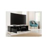 Alphason Furniture Helium Black Closed TV Cabinet