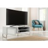 Alphason Furniture Helium White Closed TV Stand