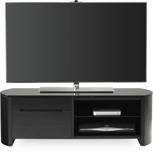 Alphason Wooden Furniture Finewoods TV Cabinet in Black Oak Alphason Wooden Furniture Finewoods TV Cabinet in Black Oak