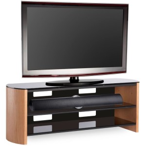 Alphason Wooden Furniture Finewoods TV Stand in Black Oak Alphason Wooden Furniture Finewoods TV Stand in Black Oak