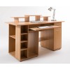 Alphason Office Furniture San Diego Beech Effect Computer Desk