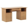 Alphason Office Furniture Dallas Beech Effect Computer Desk