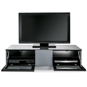 Alphason Furniture Element Modular Grey Glass Top TV Stand Alphason Furniture Element Modular Grey Glass Top TV Stand