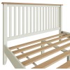 Galaxy White Painted Furniture 5ft Low End King Size Bed GP-50-W-UK