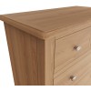 Exeter Light Oak Furniture 2 over 3 Chest of Drawers