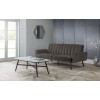 Julian Bowen Furniture Afina Grey Velvet Sofabed