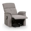 Julian Bowen Furniture Ava Taupe Fabric Rise and Recline Chair