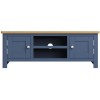 Wittenham Blue Painted Furniture Large TV Unit