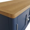 Wittenham Blue Painted Furniture Standard TV Unit