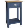 Wittenham Blue Painted Furniture Telephone Table