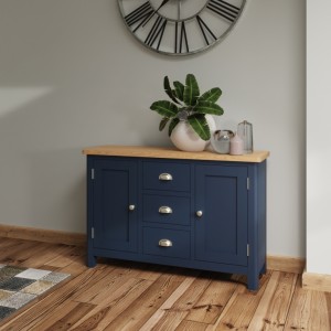 Wittenham Blue Painted Furniture Large Sideboard Wittenham Blue Painted Furniture Large Sideboard
