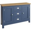 Wittenham Blue Painted Furniture Large Sideboard