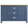 Wittenham Blue Painted Furniture Large Sideboard