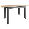 Galaxy Grey Painted Furniture 1.2m Extending Dining Table