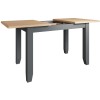 Galaxy Grey Painted Furniture 1.2m Extending Dining Table