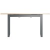 Galaxy Grey Painted Furniture 1.2m Extending Dining Table