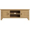 Buxton Rustic Oak Furniture Large TV Unit