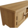 Buxton Rustic Oak Furniture Large TV Unit