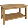 Buxton Rustic Oak Furniture Small Coffee Table