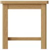 Buxton Rustic Oak Furniture Small Coffee Table