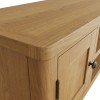 Buxton Rustic Oak Furniture Small TV Unit