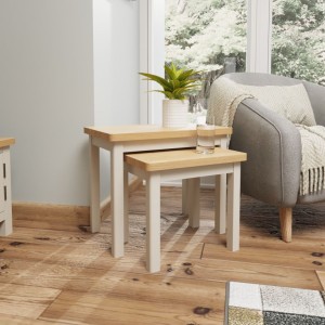 Wittenham Painted Furniture Nest of 2 Tables Wittenham Painted Furniture Nest of 2 Tables