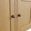 Buxton Rustic Oak Furniture 3 Door Sideboard